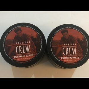 2 Men’s American Crew Defining Paste—NEW